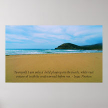 CITA de Isaac Newton ISPIRATIONAL Poster