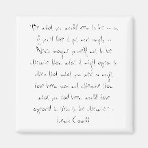 Cita de Lewis Carroll Imán Para Frigorífico