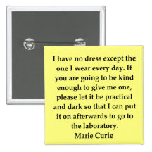 Cita de señora Curie Pin