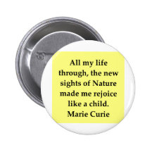 Cita de señora Curie Pin