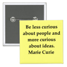 Cita de señora Curie Pins