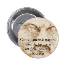 Cita de Sócrates sobre minimalism y materialismo Pins