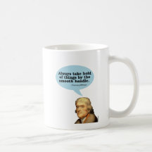 Cita de Thomas Jefferson Tazas De Café