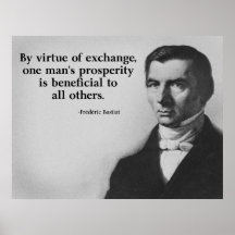 Cita del libre cambio de Bastiat Impresiones