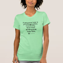 Cita fotográfica de la memoria camiseta
