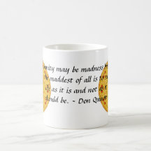 Cita inspirada del Don Quijote Taza
