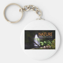 Cita inspirada -- Naturaleza Llaveros Personalizados