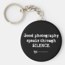 Cita silenciosa de la fotografía llavero