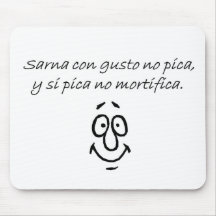 Citas del español alfombrilla de raton