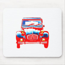 Citroen 2CV 2 Tapetes De Ratones