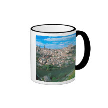 Ciudad antigua de Toledo, España Tazas