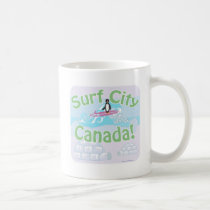 Ciudad Canadá de la resaca tazas
