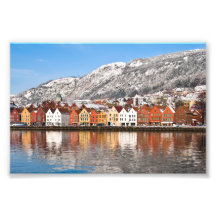 Ciudad de Bergen Arte Fotográfico