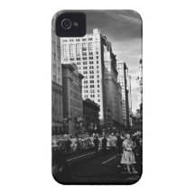 Ciudad de centro amplia Philadelphia, PA de Streee Case-Mate iPhone 4 Carcasa