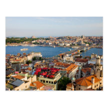 Ciudad de Estambul en Turquía Postal