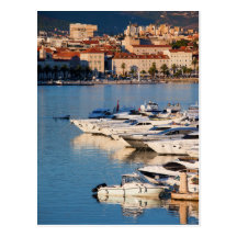 Ciudad de la fractura en Croacia Tarjetas Postales