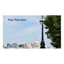 Ciudad de la tarjeta de visita de Londres