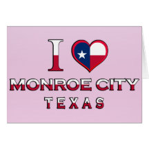 Ciudad de Monroe, Tejas Felicitaciones