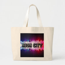 Ciudad de neón bolsa