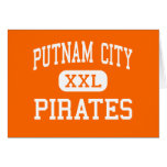 Ciudad de Putnam - piratas - alta - Oklahoma City Felicitación