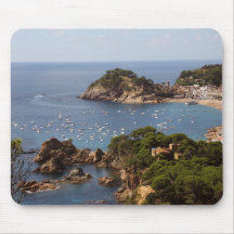 Ciudad de TOSSA DE MRZ. situada en la costa Brava. Tapete De Raton