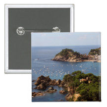Ciudad de TOSSA DE MRZ. situada en la costa Brava. Pin
