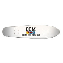 Ciudad del océano monopatín personalizado
