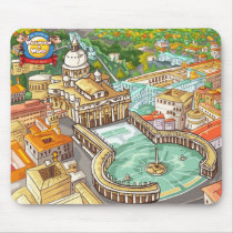 Ciudad del Vaticano alfombrillas de raton 