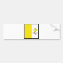 Ciudad del Vaticano Pegatina De Parachoque
