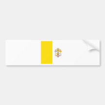Ciudad del Vaticano Pegatina De Parachoque