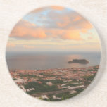 Ciudad en las Azores Posavasos Cerveza