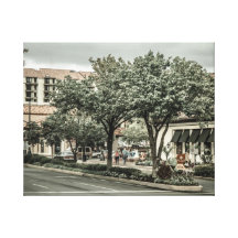 Ciudad Lienzo Envuelto Para Galerías