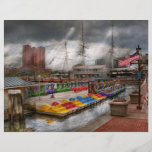 Ciudad - MD de Baltimore - Maryland moderno Flyer Personalizado
