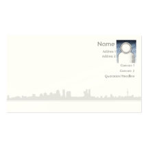 Ciudad - negocio tarjeta de visita