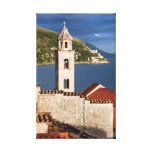 Ciudad vieja de Dubrovnik en Croacia Lona Estirada Galerias