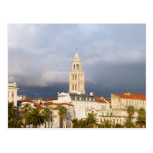 Ciudad vieja de la fractura tarjeta postal