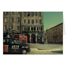 Ciudad vieja Edimburgo Tarjeton