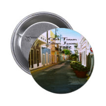 Ciudad vieja San Juan Puerto Rico Pins