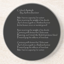 "Civilizó práctico de costa de la aptitud" Posavasos Personalizados