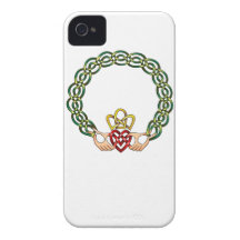 Claddagh iPhone 4 Case-Mate Carcasas