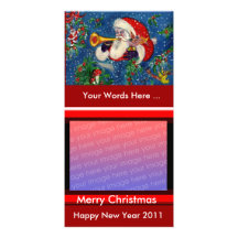 CLARÍN DE SANTA/NOCHE DE NAVIDAD TARJETAS PERSONALES