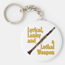 Clarinet mortal llavero