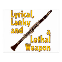 Clarinet mortal postales