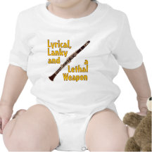 Clarinet mortal traje de bebé