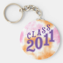 ¡CLASE 2011 lejos hacia fuera! Llaveros Personalizados