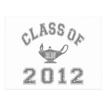 Clase 2012 de RN - gris Tarjetas Postales