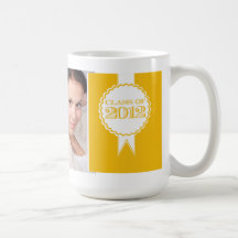 Clase amarilla de taza de la graduación de 2012 fo