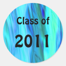 Clase azul de pegatina