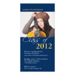 Clase azul de tarjeta de la invitación de la foto  tarjetas fotograficas 