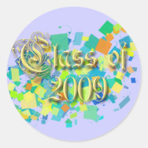 Clase de 2009 pegatinas